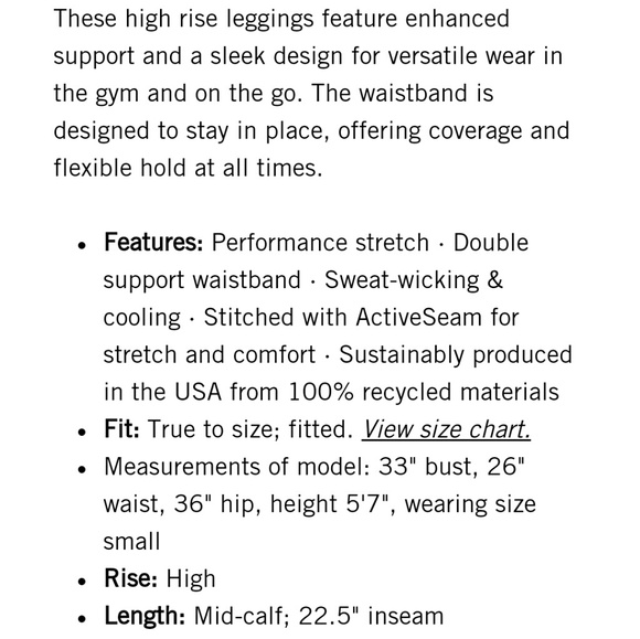 Everlast cropped leggings-"Stripe" nwt - Picture 5 of 7